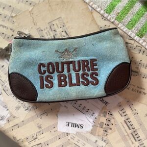Juicy Couture Y2K clutch